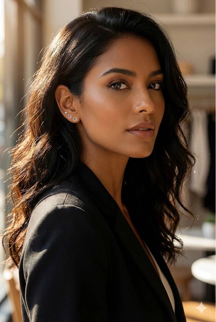 Aretes secuencia mini aro - Plata 925