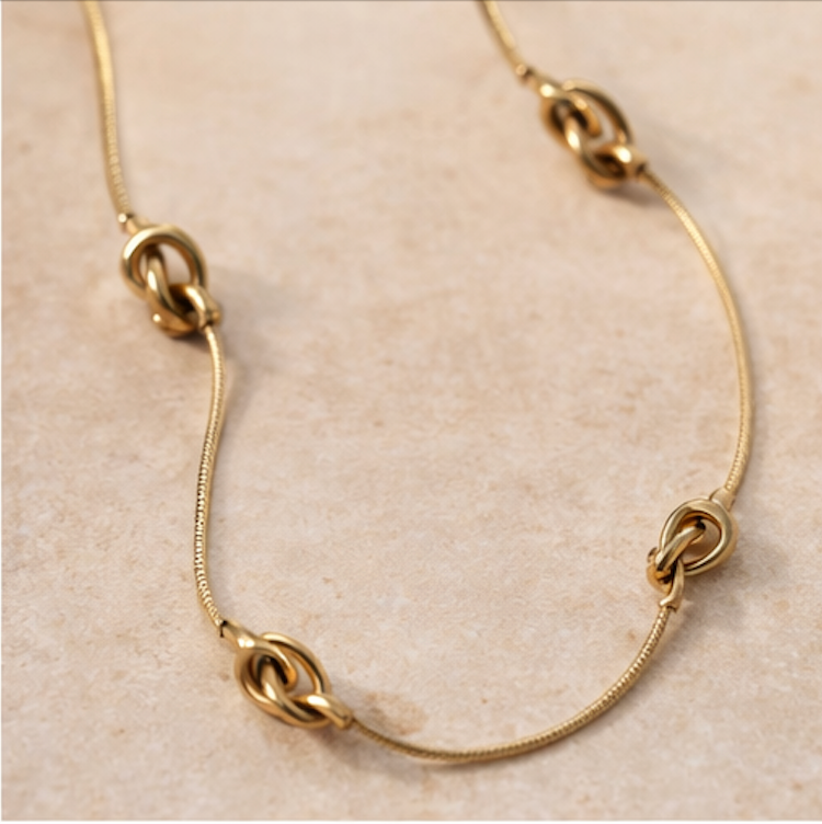 Collar 5 nudos ajustable