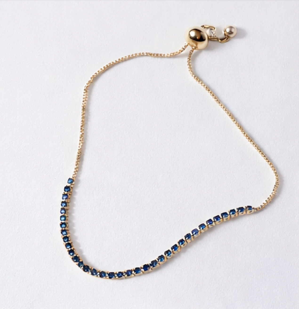 Pulsera tenis multicolor ajustable