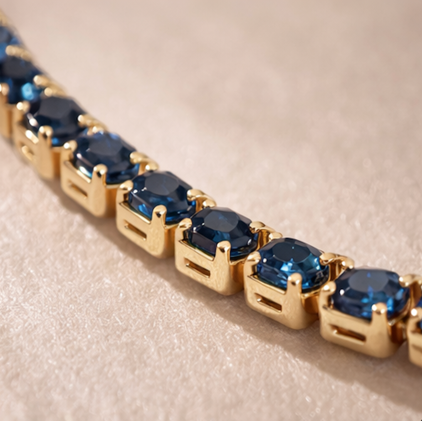 Pulsera tenis multicolor ajustable