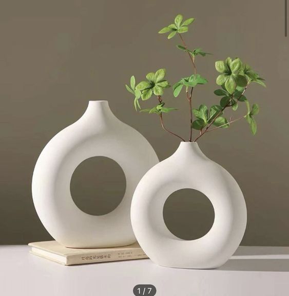 COMBO X2 - Jarrón Decorativo Donatto TuJoy