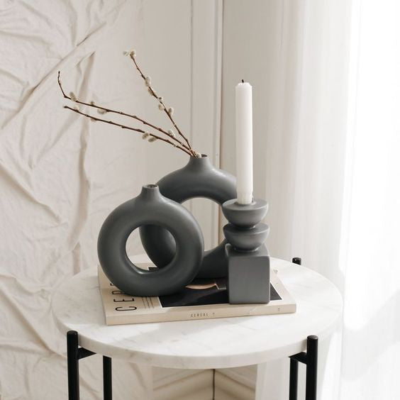 COMBO X2 - Jarrón Decorativo Donatto TuJoy